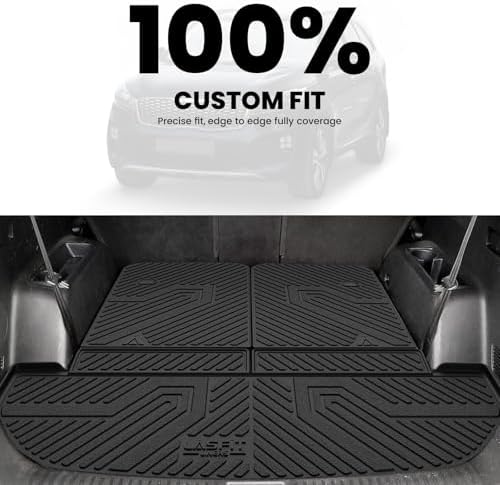 LASFIT Cargo Mats for Kia Sorento 7-Seat 2020 2019 2018 2017 2016 - Image 3