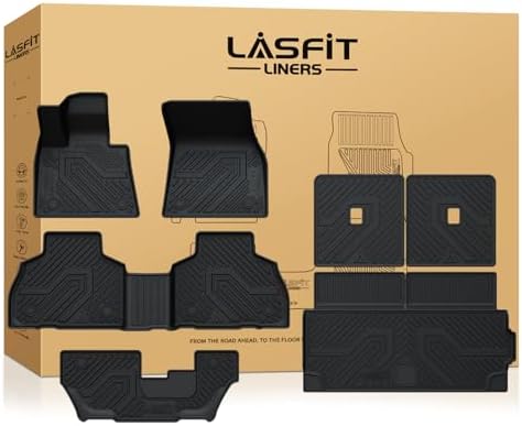LASFIT Floor Mats for BMW X7 2019-2027 7-Seat M50i M60i xDrive40i xDrive50i by LASFIT