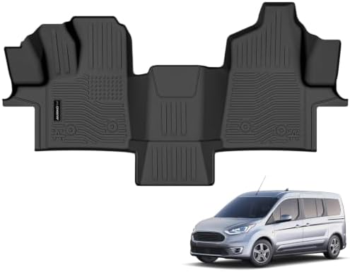AUXKO All Weather Floor Mats for Ford Transit 2022-2026 by AUXKO