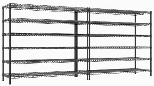 REIBII Storage Shelves, 3840LBS Heavy Duty&Adjustable Height for Basement by REIBII