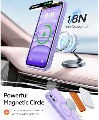 FNTCASE for iPhone 11 Phone Case, Fit for Magsafe, Full Camera Protection - Image 3