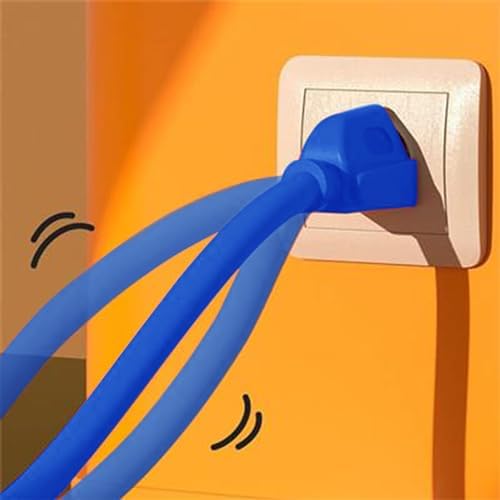 Outdoor Extension Cord Waterproof 100 FT, Blue 14/3 SJTW Heavy Duty, Flexible 100% Copper 3 Prong Extension Cord for Lawn, Garage,UL Listed - Image 5
