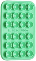 OCTOBUDDY Classic - Silicone Suction Phone Case Adhesive Mount, Green Ash by OCTOBUDDY