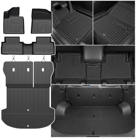 Floor Mats for Hyundai Santa Fe Gas 2021-2023 (Not for Hybrid) by Houclemic