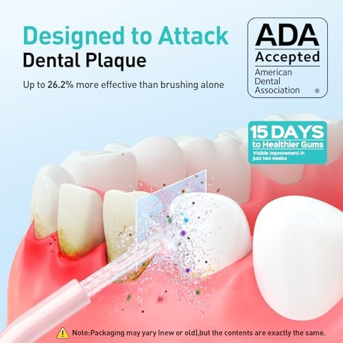 COSLUS ADA Accepted C20 Water Dental Flosser Teeth Pick, 300ML Larger Tank - Image 2