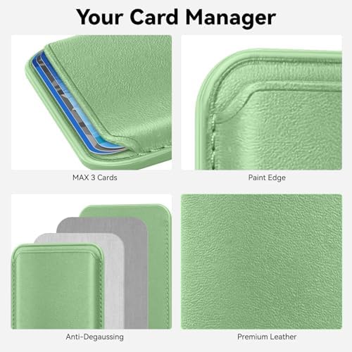 Magnetic Wallet Cell Phone Card Holder for Phone Case with Mag-Safe - Image 3