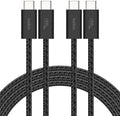 Belkin USB C to USB C 60W Braided Cable 2 Pack, 6.6ft iPhone Charger Cord by Unknown