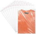WIKDAY Self Sealing Cellophane Bags 120PCS 9X12 Inches Shirt Packaging Bags by WIKDAY