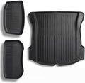 All Weather Cargo Liners for Tesla Model 3 Trunk Mats,Front Frunk and Rear Trunk Tray Mats Protector 2021 2022 2023 Accessories by CYBERBEANS%C2%AE
