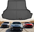 Custom for 2015-2026 Ford Mustang Coupe Cargo Mats Trunk Liner All Weather TPE Protection Mat Accessories (Fit Without Subwoofer in Cargo Area)(Not for Mach-E) by Yonugli