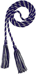 Tassel Depot Graduation Honor Cord - Purple/Gray - Every School Color Available - Made In Usa by TasselDepot