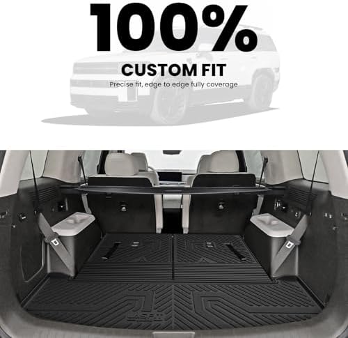 LASFIT Cargo Mats for Hyundai Santa Fe 2026 2025 2024 (Fit Gas & Hybrid) - Image 4