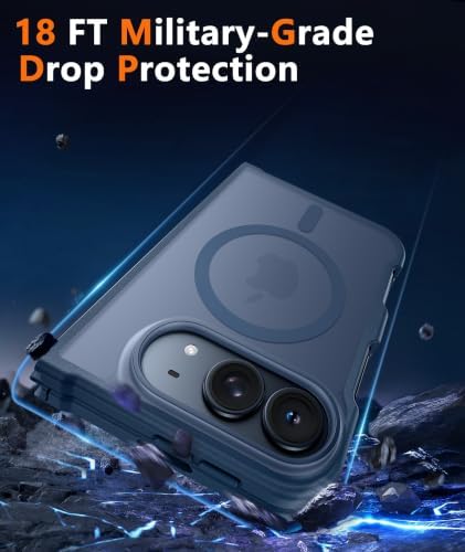 FNTCASE for iPhone Duo Case, with Screen Protector, Compatible with Magsafe - Image 3