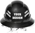 Safety Hard Hat Customize Logo Protective Head Outdoor Work Hat (Pattern 1) by YOWESHOP