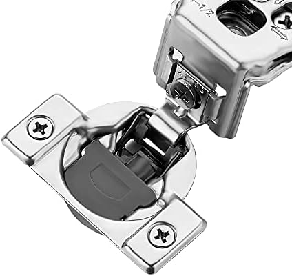 Soft Close Hinges for Kitchen Cabinet Hinges, 1-1/2 Inch Overlay, 60 Pack - Image 5