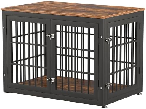 rehomerance 38" Heavy Duty Dog Crate Furniture for Large and Medium Dogs by Rehomerance