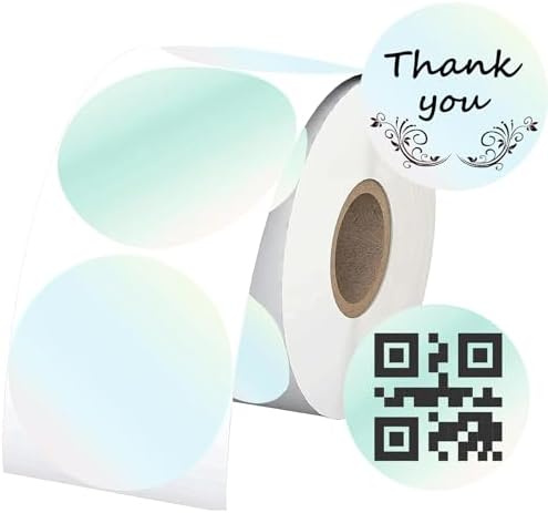 Direct Thermal Labels Stickers Watercolor Small Business Thermal Stickers by wootile