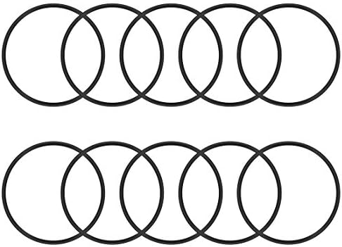 uxcell Nitrile Rubber O-Rings 68mm OD 61.8mm ID 3.1mm Width, Metric Sealing Gasket, Pack of 10 by uxcell