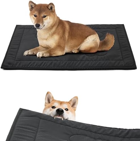 Chew Proof Indestructible Dog Crate Pad,X-Small (17"x23") by Couzssyhi