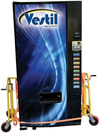 Vestil MFM-1300 Steel Machinery/Vending Machine Lifts 15-1/2 In. x 29-1/4 In. x 31-1/8 In. 1300 Lb. Capacity Yellow - Image 4