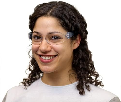 BISON LIFE Clear/Blue Safety Glasses for Men & Women, ANSI Z87.1, 144 Pack - Image 5