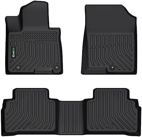 Floor Mats for 2022-2026 Hyundai Tucson (Not Hybrid), Front& 2nd Row by HAFIDI