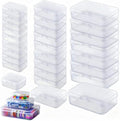 LJY 28 Plastic Boxes, 3 Sizes for Buttons by LJY