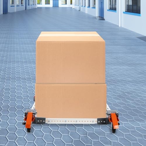 Mobile Base Heavy Duty Adjustable with Universal Wheels for Home Appliances and Mechanical Devices Strong Load Capacity up to 650 lbs - Image 4