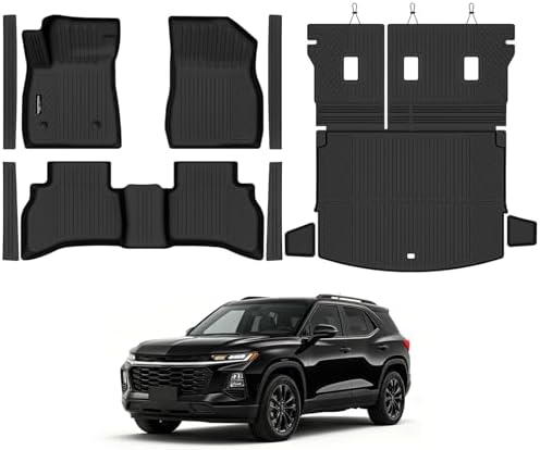 All Weather TPE Floor Mat Set for 2021-2026 Chevy Trailblazer AWD by TongamaAllWeatherFloorMats