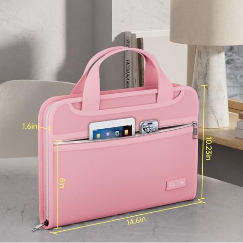 Accordion File Organizer, Fireproof Expanding File Folder with 13 Pockets - Image 7