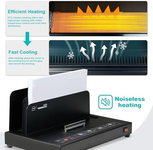 Binditek Thermal Binding Machine, 500 Sheet Capacity, No Assembly Required - Image 3