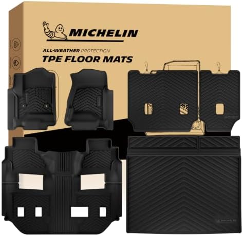 Michelin Vehicle Mats for 2015-2020 Suburban/GMC Yukon XL (7seats) by Michelin