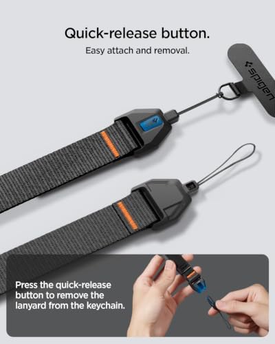 Spigen Phone Wrist Strap with Lanyard and Tether Tab (Universal) - Image 7