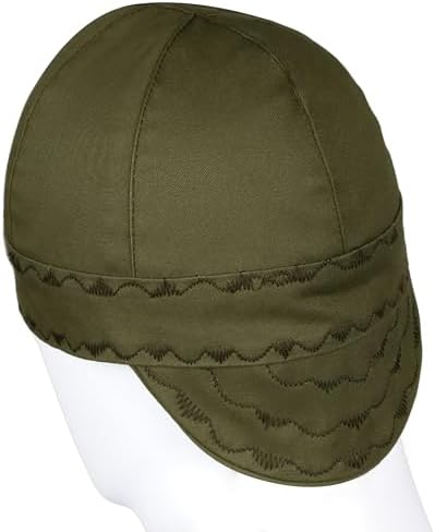 BOCOMAL FR Welding Cap Paisley Printed CAT2 Midweight 6 Pannel Welder Caps - Image 2
