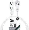 GE 3-Outlet Flat Extension Cord 3 Ft Grounded Extension Cord by Unknown