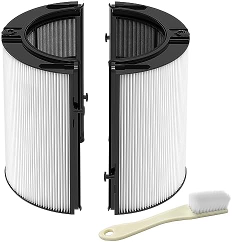 360° Combi 2 in 1 HEPA + Carbon Filter for Dyson TP04 HP04 TP07 TP06 HP06 TP4A TP7A PH02 PH01 PH03 PH04 PH3A HP09 TP09 HP07 HP10 TP10 HP4A HP7A DP04 Air Purifi-er, HEPA Carbon Filter #965432-01 by isinlive