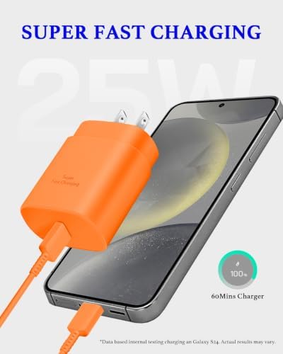 25W Type C Charger Fast Charging Long 10 FT Fast Charger USB C Cable - Image 3