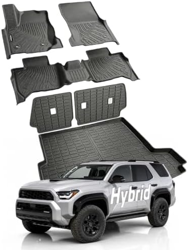 Floor Mats for Toyota 4Runner 2025 2026(Only Hybrid) 5 Seats by RYStark