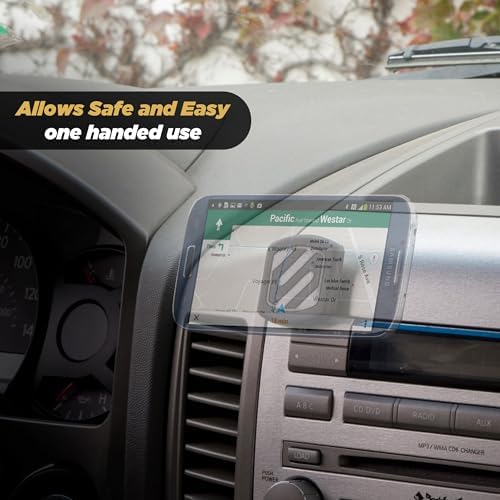 Scosche MAGFMB MagicMount Magnetic Car Phone Holder - Strong Magnet Mount for iPhone/Android - Secure Magnetic Cell Phone Mount for Flat Surfaces - Universal 360° Adjustable Mobile Cellphone Holder - Image 4