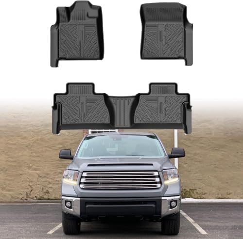Mixsuper Floor mat for Toyota Tundra 2014-2021 (Only for CrewMax Cab) by Mixsuper
