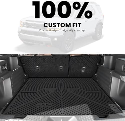 LASFIT Cargo Mat with Backrest Mat for Honda Passport 2026 - Image 4