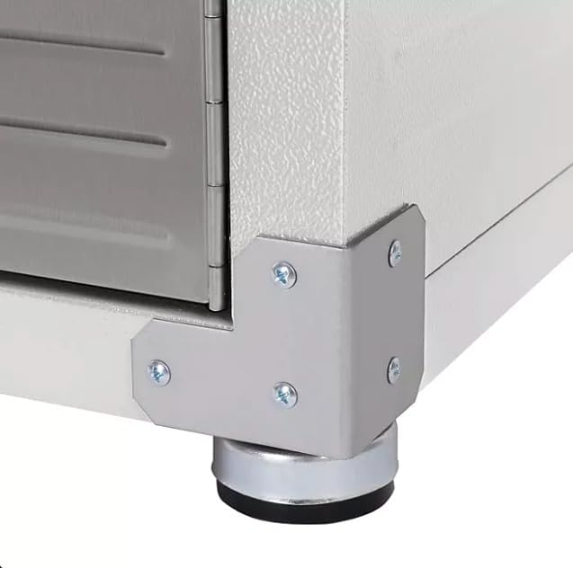 Heavy-Duty Commercial Storage Cabinet (White, 60" W x 24" D x 72" H) - Image 6