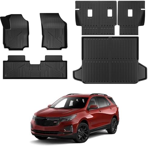 Floor Mats for 2018-2024 Chevy Equinox/GMC Terrain Accessories by GALVAGNITE