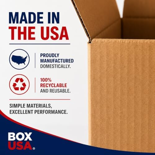 BOX USA Shipping Boxes Medium 12"L x 9"W x 4"H 25-Pack - Corrugated Cardboard Box for Moving, Mailing, Packing, Packaging and Storage - Image 7