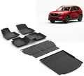 Floor Mats & Cargo Liner with Backrest Mats for 2026 Mazda CX-5 All Weather Car Mats Mazda CX5 Floor Mats Accessories by VOUKIY