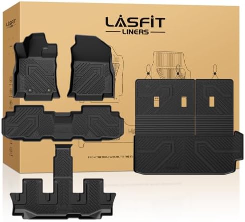 LASFIT Floor Mats & Cargo Mat for Subaru Ascent 2019-2026 by LASFIT