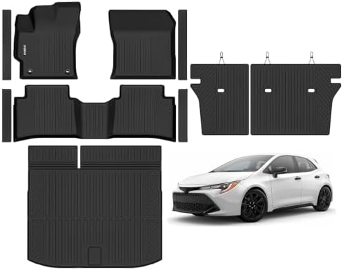 Naibeve Floor Mats for 2020-2027 Toyota Corolla Hatchback by NAIBEVE-USA