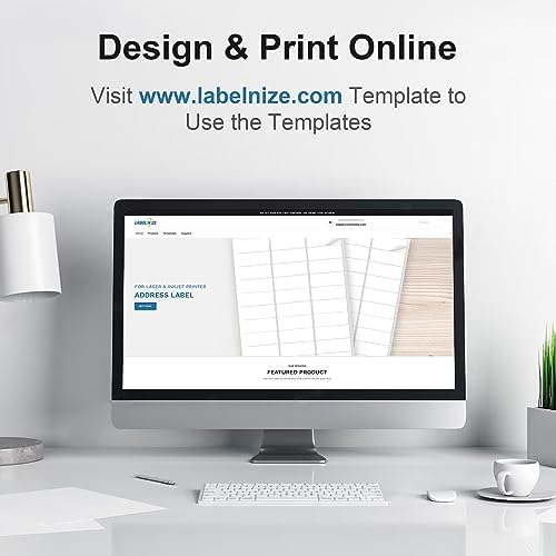 Address Labels, 2/3" x1-3/4 Shipping Address Labels for Inkjet & Laser Printers, Return Address Labels Compatible with 5195, 8195 and 18294 Labels, Easy to Peel (1500 Labels, 25 Sheets) - Image 4