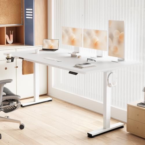 63x 31''Large Standing Desk Stand Up Adjustable Desk - Image 2