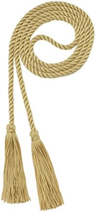 Tassel Depot Graduation Honor Cord - Old Gold - Every School Color Available - Made In Usa by TasselDepot